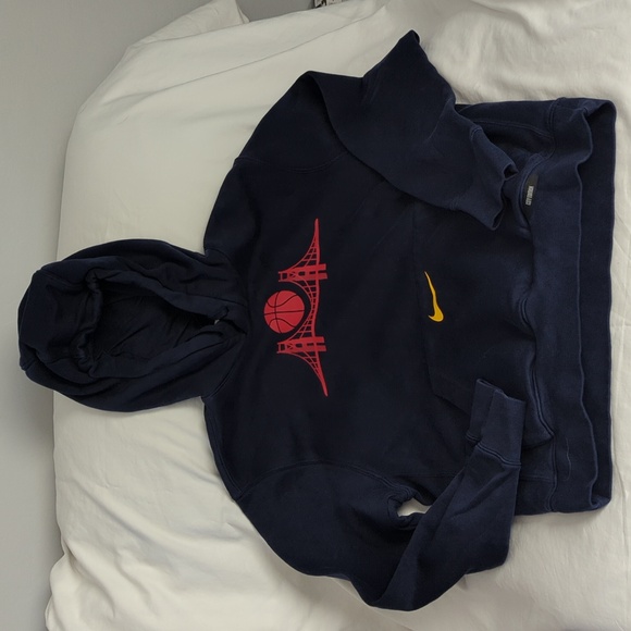 Nike NBA Golden State Warriors City Edition Pullover Hoodie (Size S) - Picture 3 of 8